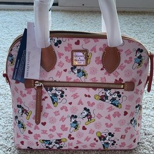 Dooney and Bourke Minnie Mouse Love satchel.  NWT.